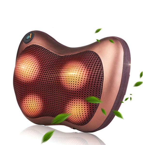 Electric Massage Pillow – Neck & Back Pain Relief with Heat