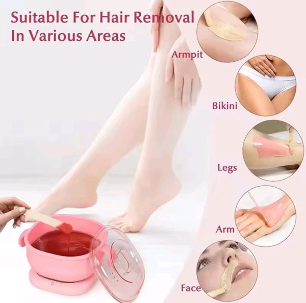 Portable Foldable Silicone Wax Warmer – 400ml (Random Color)
