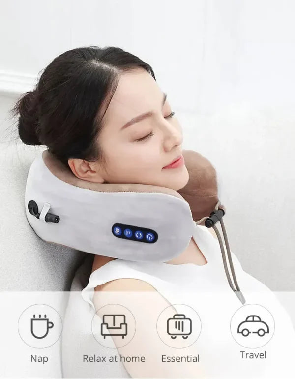 U-Shaped Neck Massager – USB Portable for Neck & Shoulder Relief