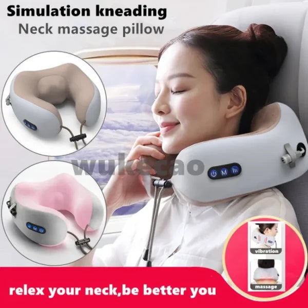 U-Shaped Neck Massager – USB Portable for Neck & Shoulder Relief