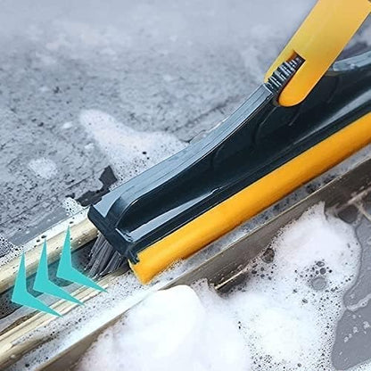 2-in-1 Floor Cleaning Brush – Rotatable Head for Tiles & Windows