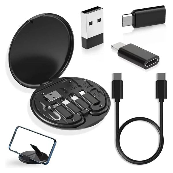 5-in-1 Data Cable Set – 60W Fast Charging, All-in-One (Random Color)
