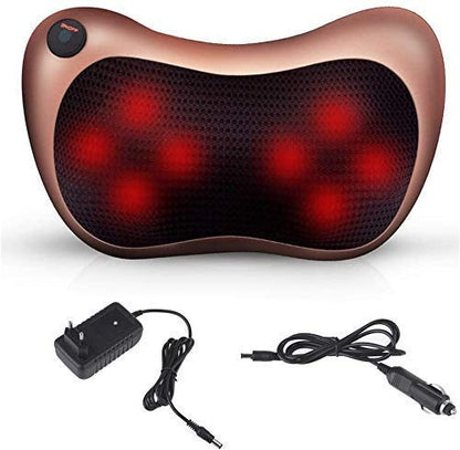 Electric Massage Pillow – Neck & Back Pain Relief with Heat