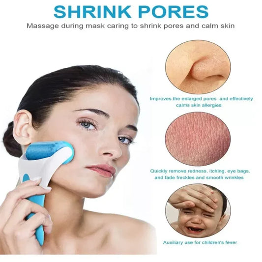 Marzahar Ice Roller – Face & Eye Puffiness Relief, Anti-Wrinkle