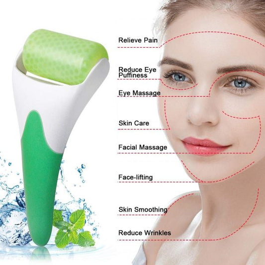 Marzahar Ice Roller – Face & Eye Puffiness Relief, Anti-Wrinkle