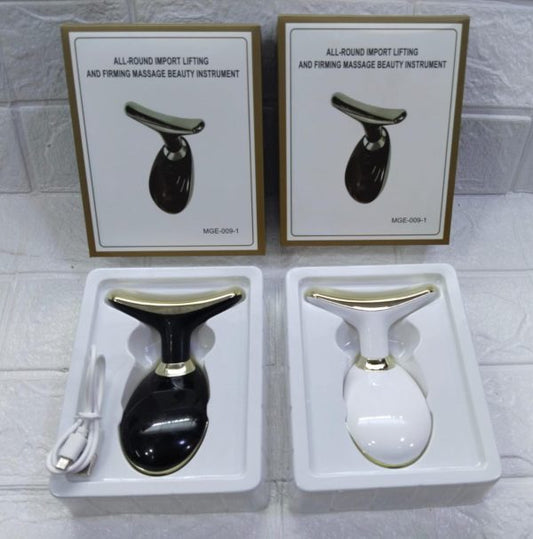 Facial & Neck Massager – EMS & Red Light Therapy