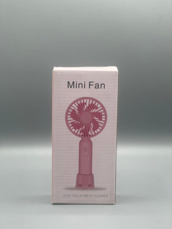 Mini USB Rechargeable Handheld Fan – Compact & Portable