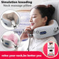 U-Shaped Neck Massager – USB Portable for Neck & Shoulder Relief